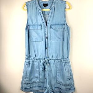 Mossimo Supply Company Chambray Romper
